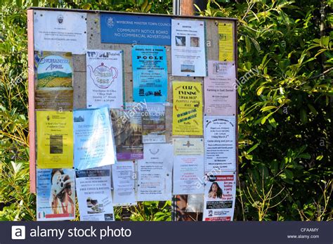 Pin Board Notices High Resolution Stock Photography And Images Alamy