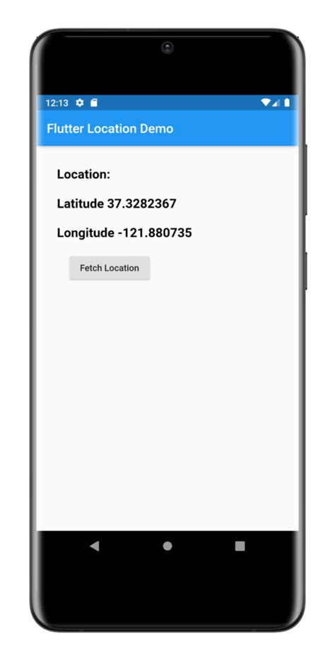 Flutter Fetch Current Location Of User Your App Latitude Longitude