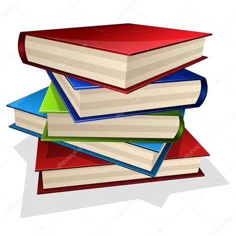 Pile Of Books Stock Vector Image By ©zybr78 25352927