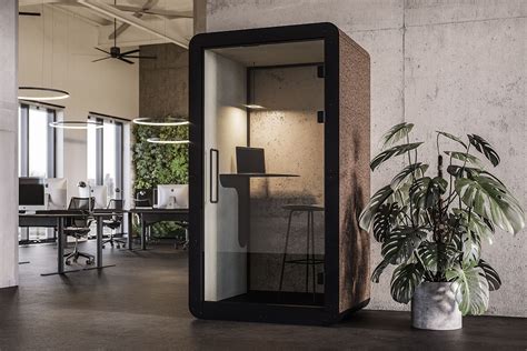 Boost Productivity And Comfort With Cozy Office Phone Booths By Grape