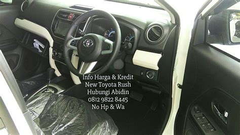 Ingin membeli rush dengan uang tunai? Toyota Rush Interior Dalam