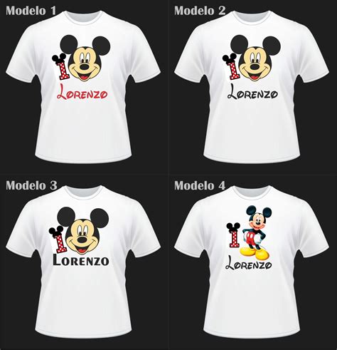 Camiseta Personalizada Mickey Elo7 Produtos Especiais