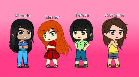 My Oc Characters So Far Female Pt 3 By Sweetshinekahale On Deviantart