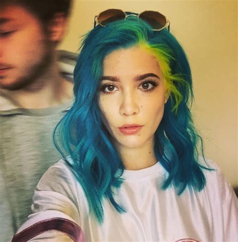 Singer halsey showed what her real hair looks like after a year of wearing wigs. badlands ( •ᴗ• ) - ♡ — Halsey's Hair