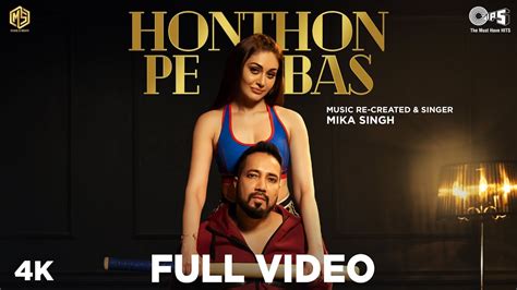 Honthon Pe Bas Lyrics Mika Singh Lyricshost