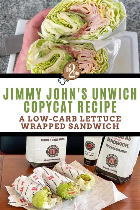 Keto Copycat Jimmy Johns Unwich Recipe