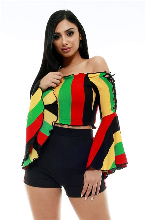 pin by ashanti on my lookbook ⭐️ rasta clothes jamaican clothing jamaica outfits