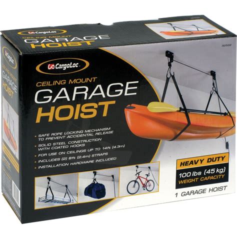 This Kayak Storage Hoist Is Designed To Keep Your Canoe Or Kayak Stored