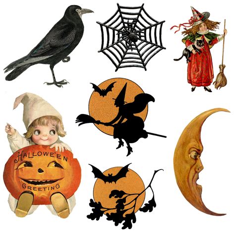 Vintage Halloween Signs