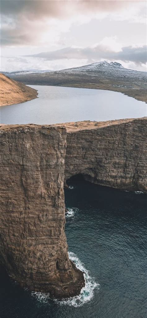 Norway Faroe Islands Rocks Hills Mountain Iphone 11 Wallpapers Free