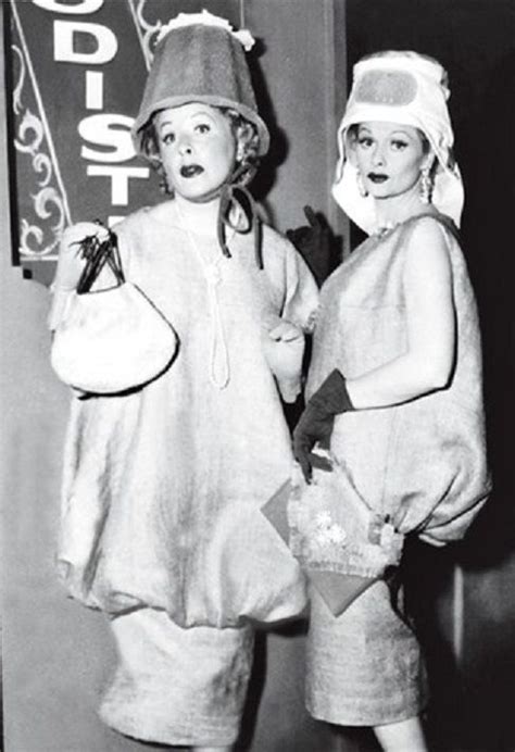 Lucille Ball And Vivien Vance Of I Love Lucy I Love Lucy Costume I Love Lucy Show Lucille Ball