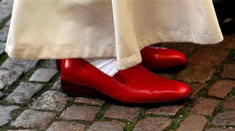 Pope Benedict Xvi Wore Red Shoes Ruby Red Slippers Pope Benedict Xvi