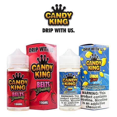 Candy king's gush delivers a sweet and complex range of your favorite candy. Candy King 100ml E-Liquid Shortfills - £9.99 | Vape ...