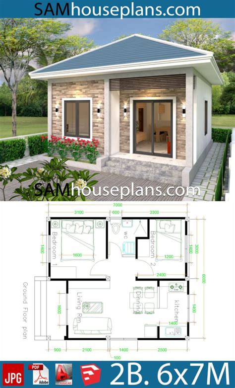 simple house design    bedrooms hip roof samhouseplans