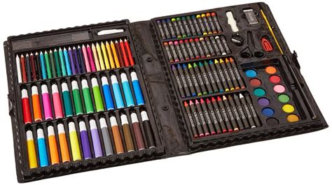 118 Piece Deluxe Art Set With Lots Of Art Supplies For Drawing And