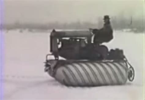 Fordson Snow Machine 1929 Concept