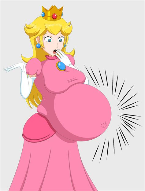 Pregnant Princess Peach By Spooky Gh0st By Penny361 On Deviantart