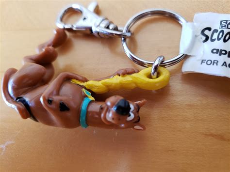Scooby Doo Keychain From 1990s New By Applause Etsy