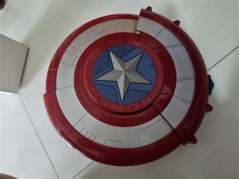Captain America Shield Toy Launcher Shooting Boy Kids Toys Hobbies