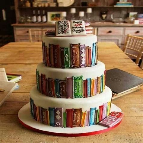 Book Cake Book Cakes