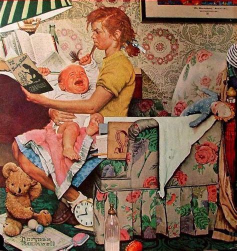 Rockwell Norman I Am A Child Norman Rockwell Art Norman Rockwell