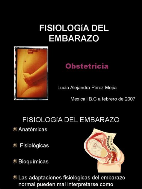 2 fisiologia del embarazo placenta el embarazo