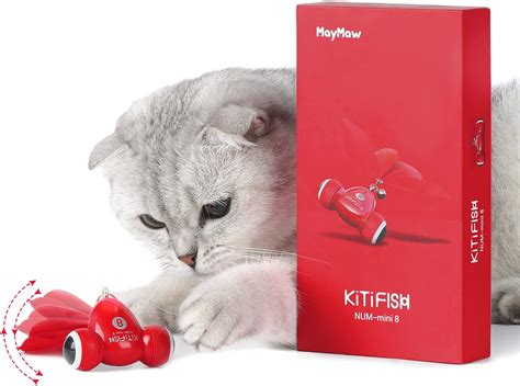 Maymaw Automatic Cat Toy For Indoor Cats Electric Goldfish