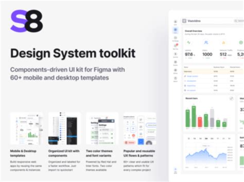 Figma Ui Kit S8 Design System Components And App Templates