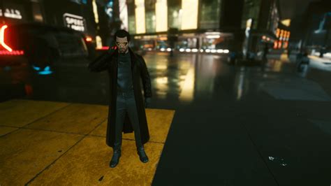 Adam Jensen Deus Ex Preset Cyberpunk Mod