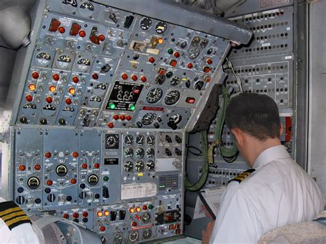 C R Smith Museum Flight Engineer Panel