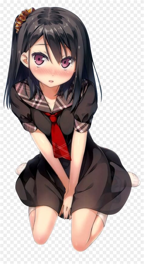 top 100 image anime girls with black hair vn