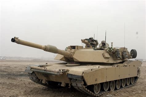 Filem1a1 Abrams Tank In Camp Fallujahjpeg Wikimedia Commons