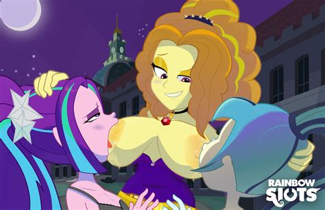 Rule 34 3girls Adagio Dazzle Areolae Aria Blaze Big Breasts Breast