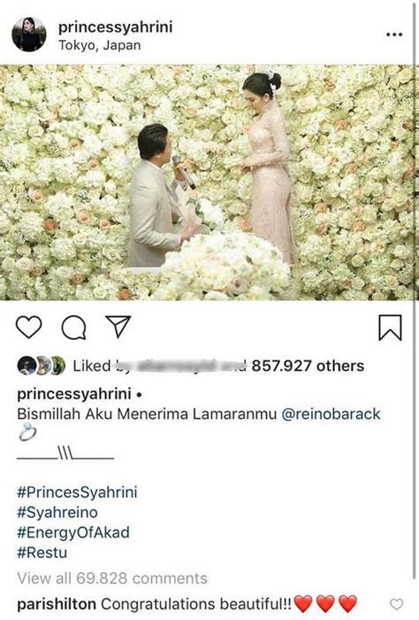 Tidak ada cinta dan persahabatan yang hadir di garis hidup kita tanpa meninggalkan bekas di sana. Caption Tenteng Lamaran - Ber Caption Lamaran Syahrini ...