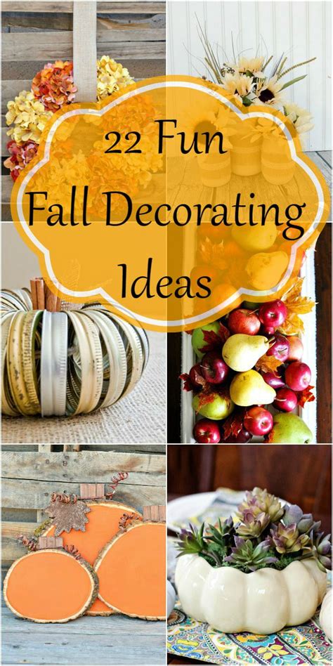 22 Fun Fall Decorating Ideas Kendall Rayburn