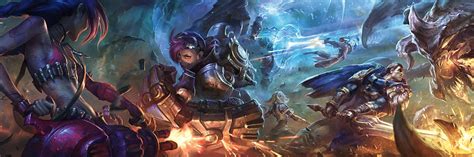 League Of Legends Youtube Banner Wallpapers And Fan Arts League Of