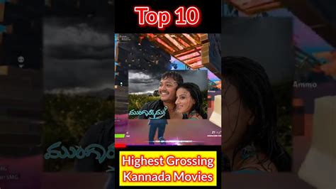 top 10 highest grossing kannada movies shorts youtube