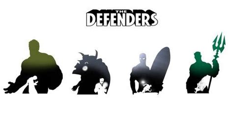 The Defenders Hulk Dr Strange Silver Surfer Namor Superhero
