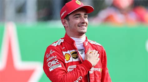 F1 Charles Leclerc Vainqueur Du Grand Prix Ditalie à Monza