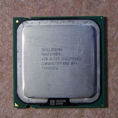 Intel Pentium 4 630 Sl7z9 300ghz2mb800mhz Fsb Socket Lga775 Ebay