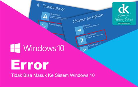 Maybe you would like to learn more about one of these? Windows10 Tidak.dapat Star : 100 Solusi Mengatasi Start ...