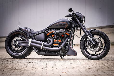 Harley Davidson Black Rebel Is A Full Custom Thunderbike Localisé