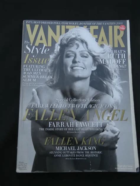 Vanity Fair Farrah Fawcett Michael Jackson Collectors Edition