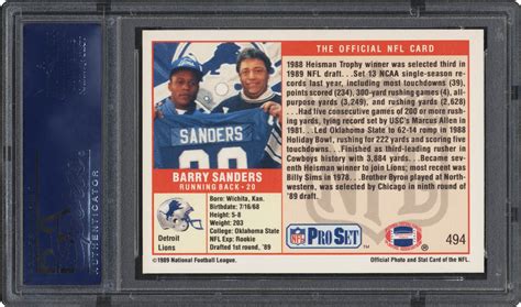 With that in mind, here are the most valuable 1989 pro set football cards, based on recent ebay sales for cards in psa 10 condition. Football Cards - 1989 Pro Set | PSA CardFacts™