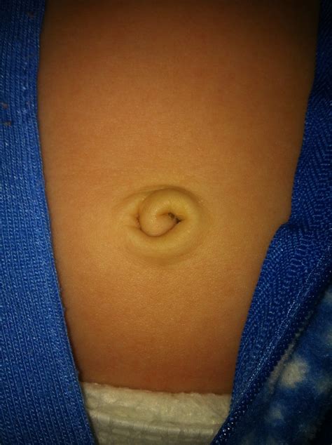 My Babys Belly Button Weeks Ago Its A Swirly Awwwww Love It Swirly