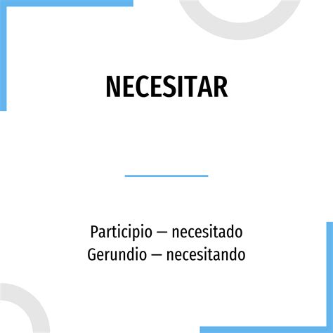 Conjugation Necesitar 🔸 Spanish Verb In All Tenses And Forms Conjugate In Past Present And Future