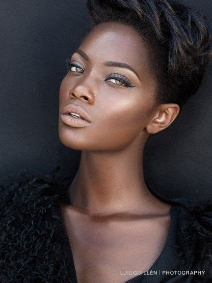 Pin By Ars Dumo On Faces Three Quarter View Hair Beauty Black Skin