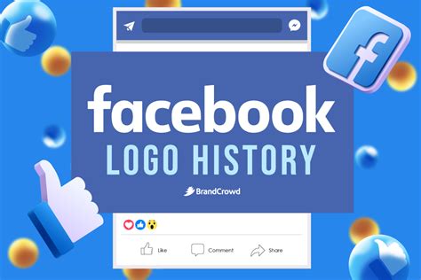 Facebook标志历史 Brandcrowd博客 188bet金宝搏体育线路