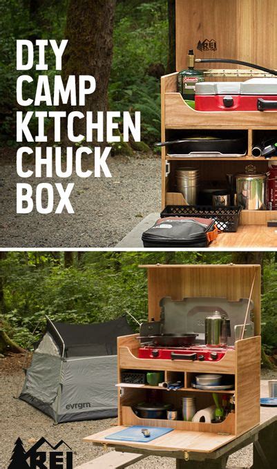 Van build solar & electrical. How to Build Your Own Camp Kitchen Chuck Box | Camp kitchen box, Diy camping, Kitchen box