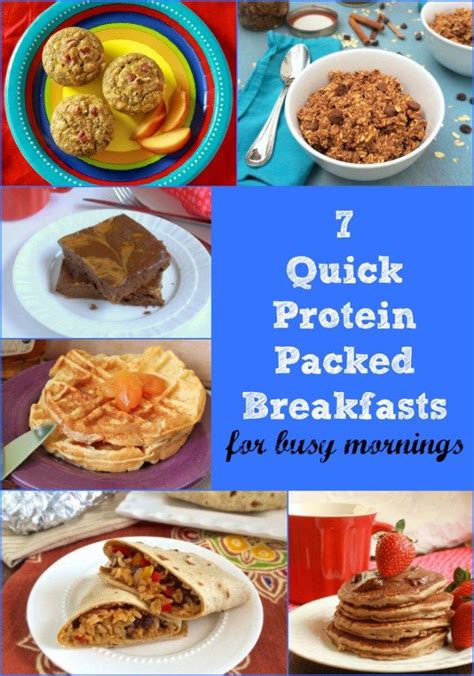 7 Quick Protein Packed Breakfasts For Busy Mornings Teaspoon Of Spice